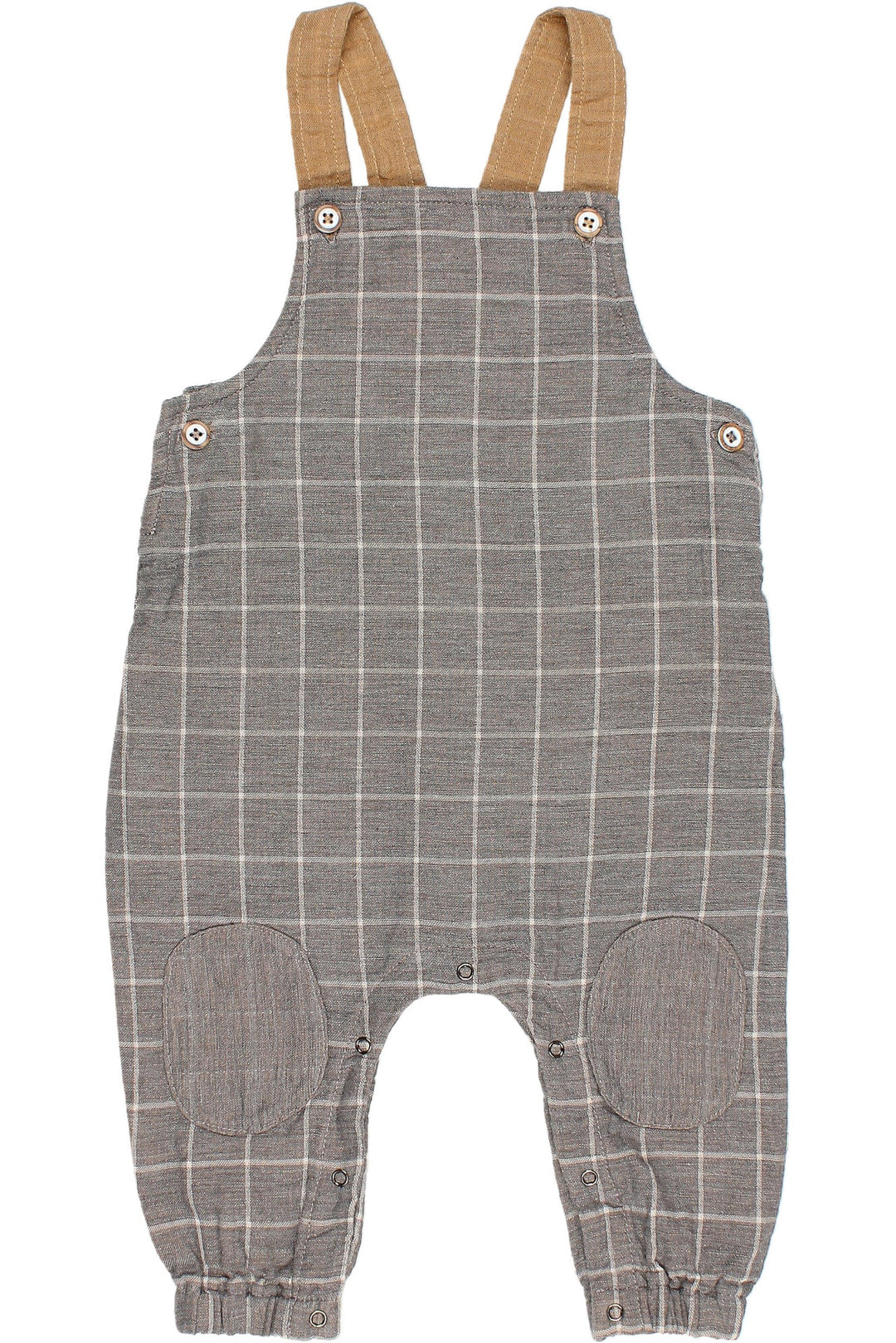 Búho "Eddie" Check Dungarees - Millie and John