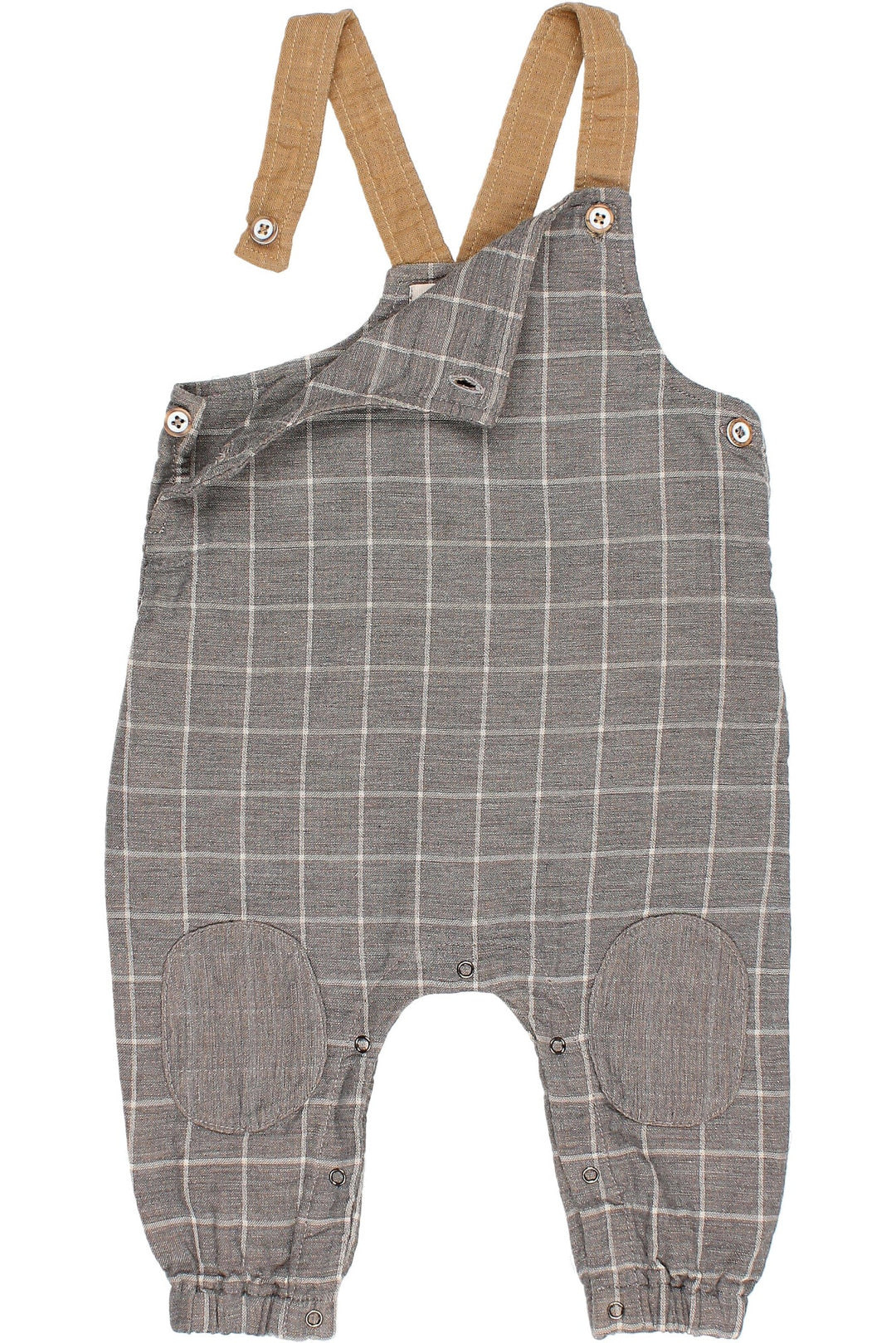 Búho "Eddie" Check Dungarees - Millie and John