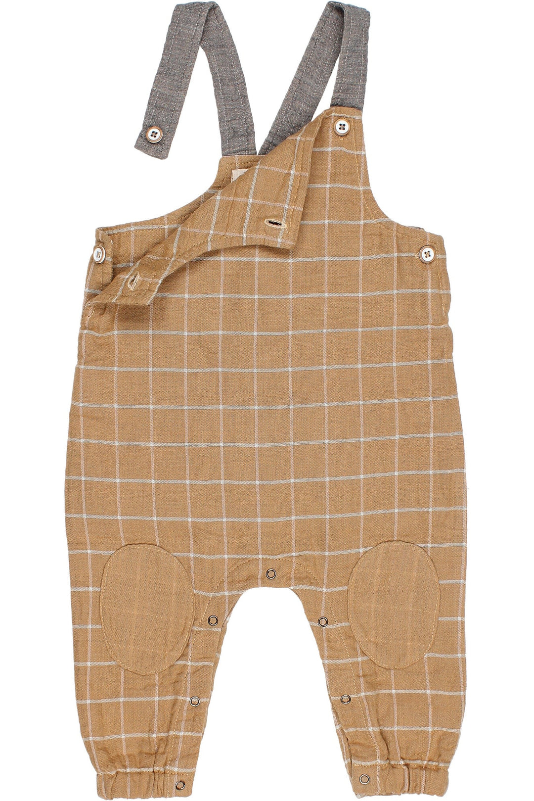 Búho "Eddie" Check Dungarees - Millie and John