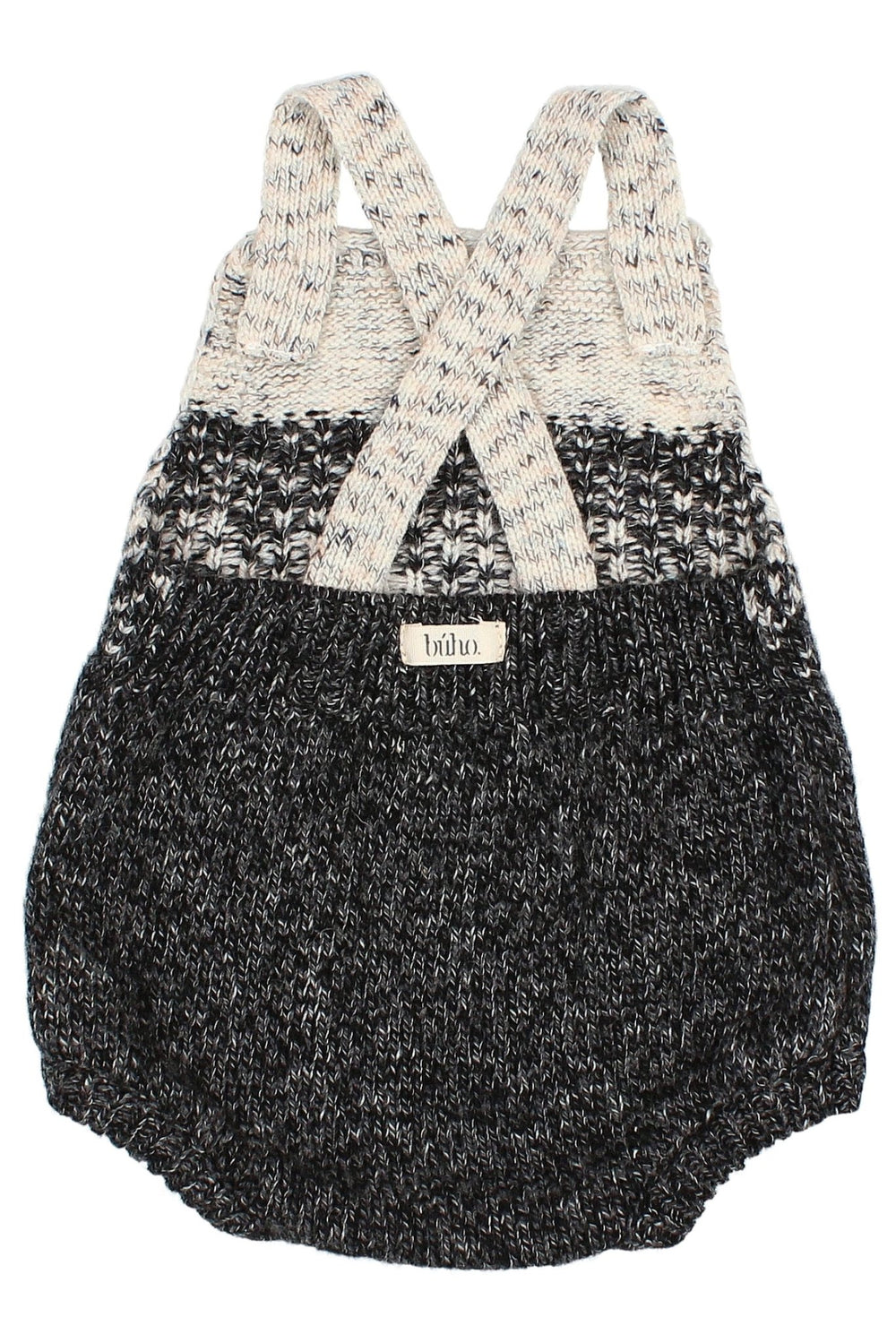 Búho "Shai" Wool Dungaree Romper - Millie and John