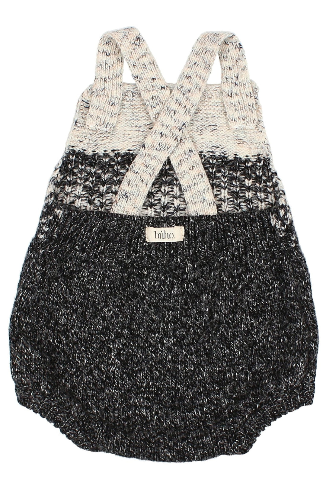 Búho "Shai" Wool Dungaree Romper - Millie and John
