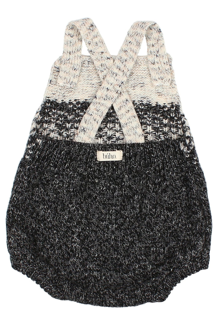 Búho "Shai" Wool Dungaree Romper - Millie and John