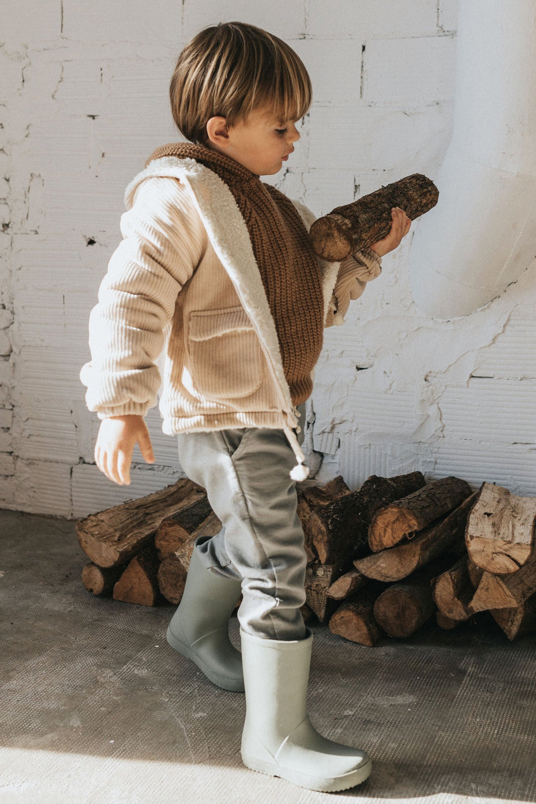 Búho "Sidney" Corduroy Jacket (3 - 6Y) - Millie and John