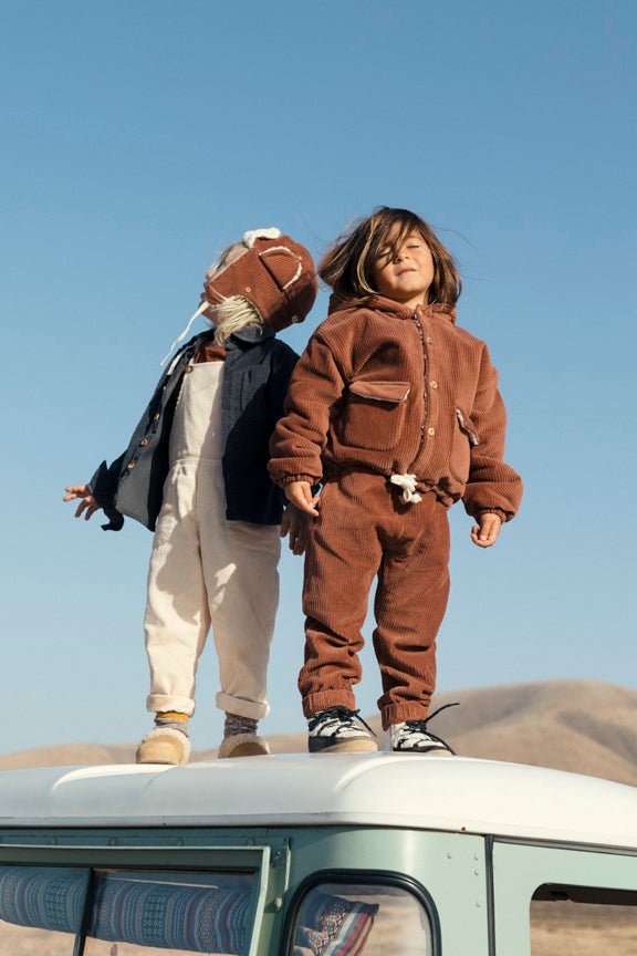 Búho "Sidney" Corduroy Jacket (3 - 6Y) - Millie and John