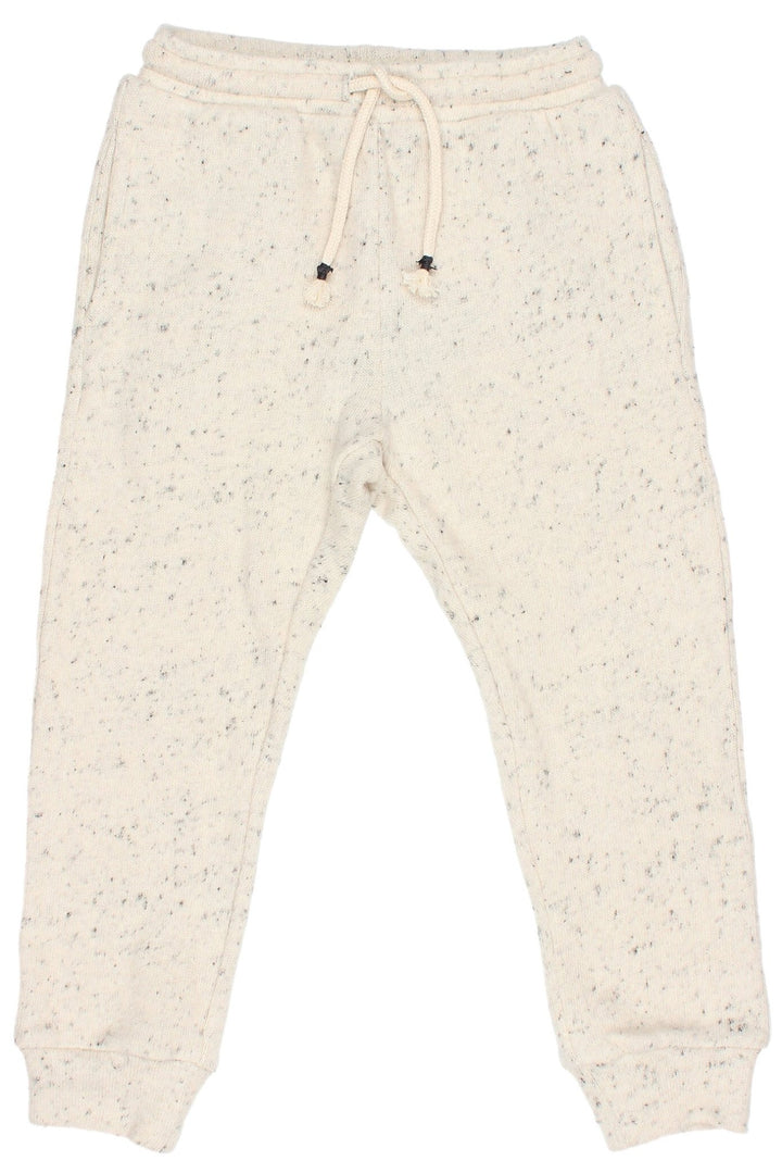 Búho "Winslow" Grey Marl Knit Trousers (3 - 6Y) - Millie and John