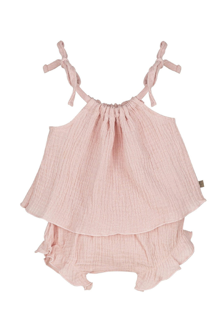 Calamaro "Alma" Cheesecloth Blouse &amp; Bloomers - Millie and John