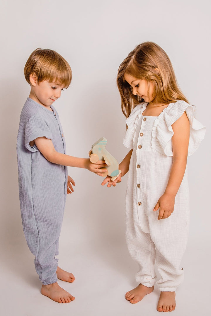 Calamaro "Atticus" Cheesecloth Jumpsuit - Millie and John