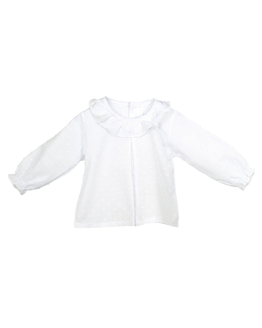 Calamaro Long Sleeve Plumeti Dot Shirt - Millie and John