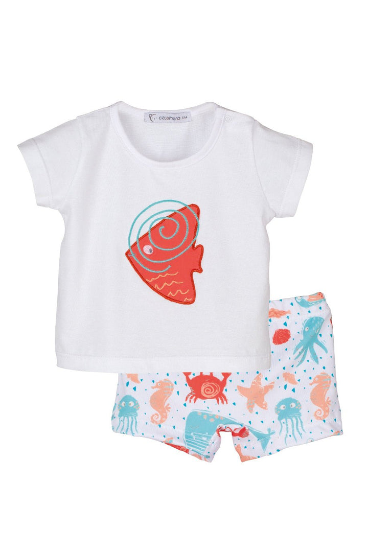 Calamaro "Nemo" Coral Fish Swimwear - Millie and John