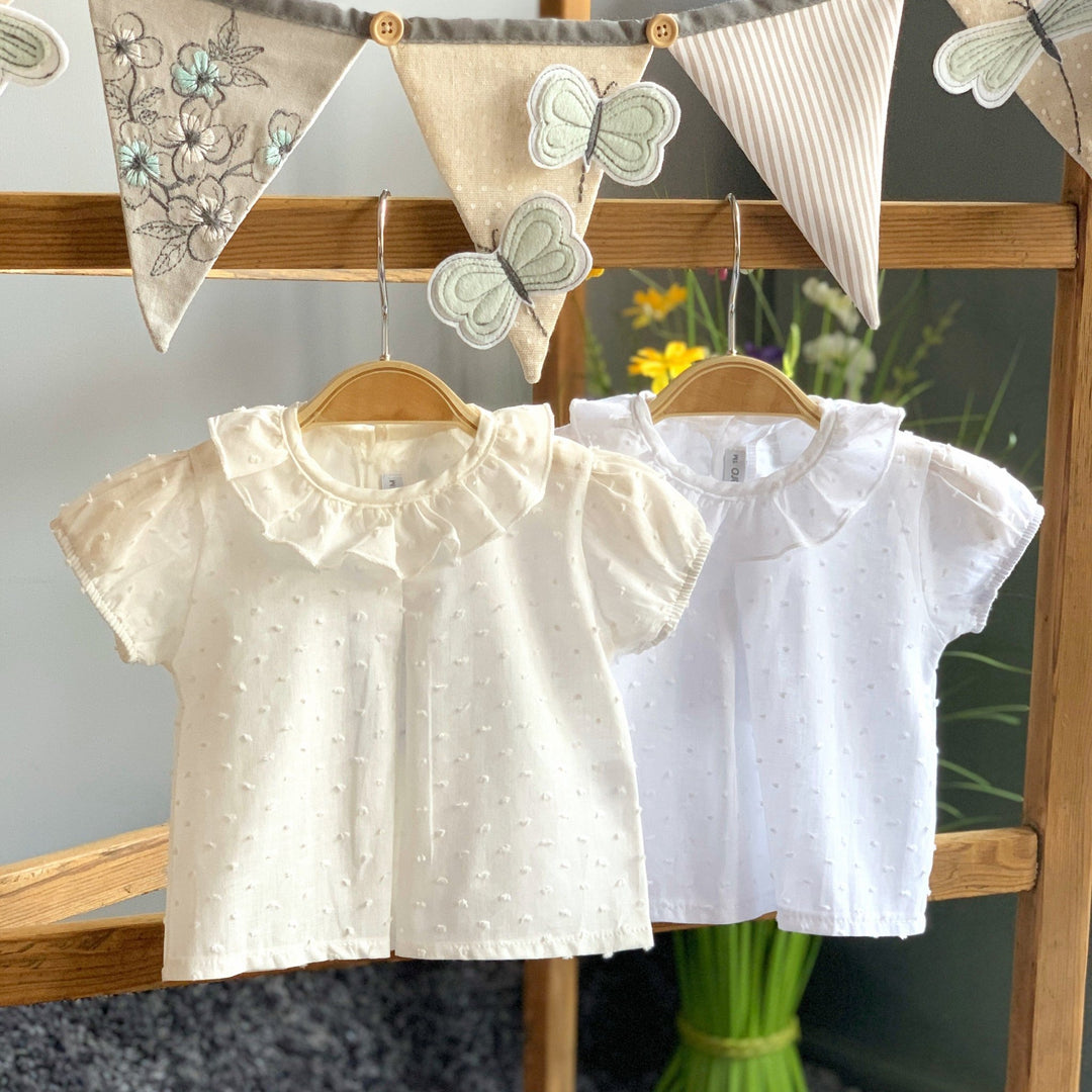 Calamaro Plumeti Dot Top - Millie and John