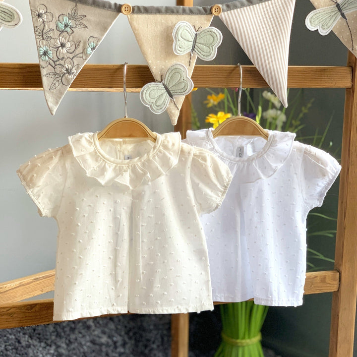 Calamaro Plumeti Dot Top - Millie and John