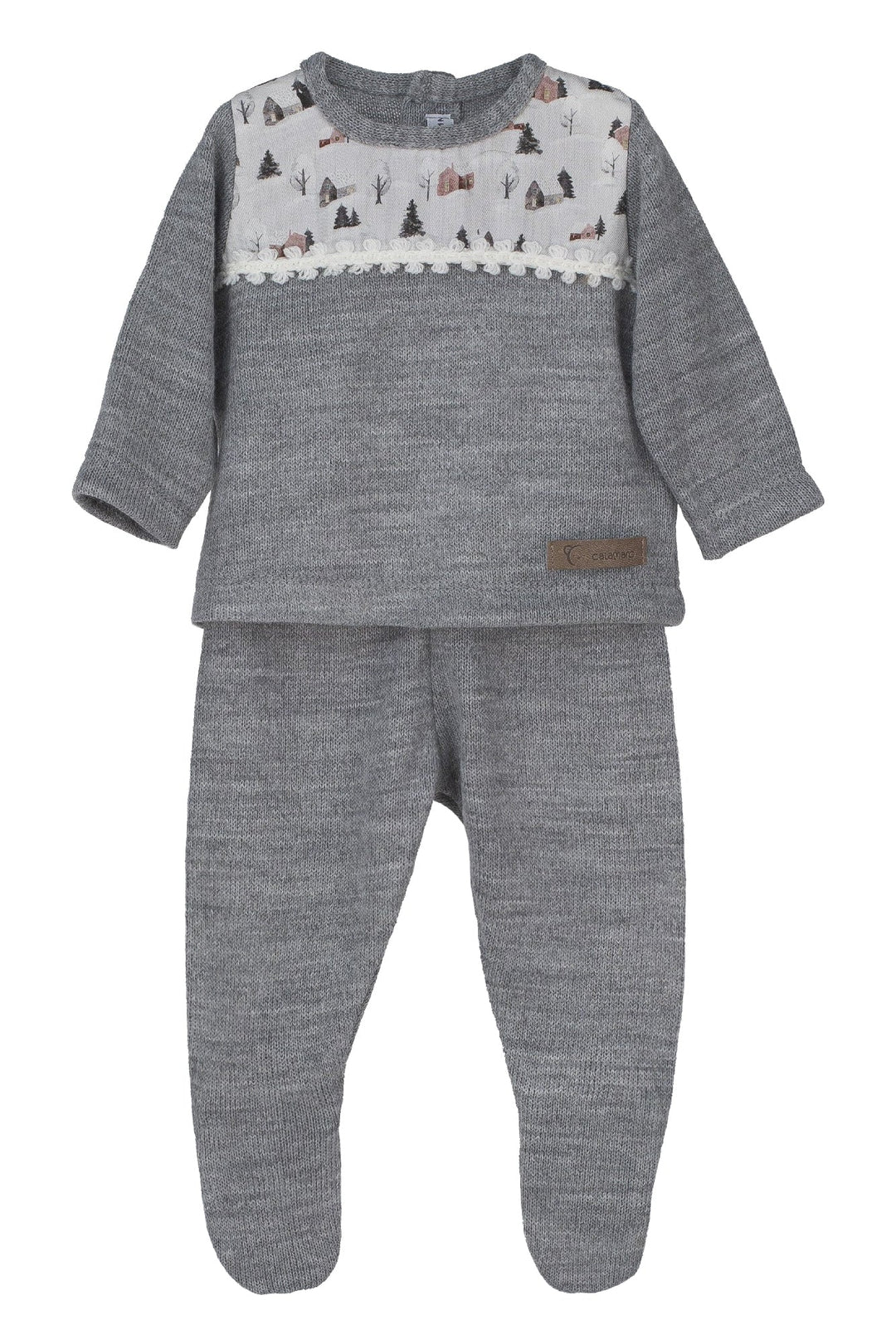 Calamaro "Robin" Grey Top & Leggings - Millie and John