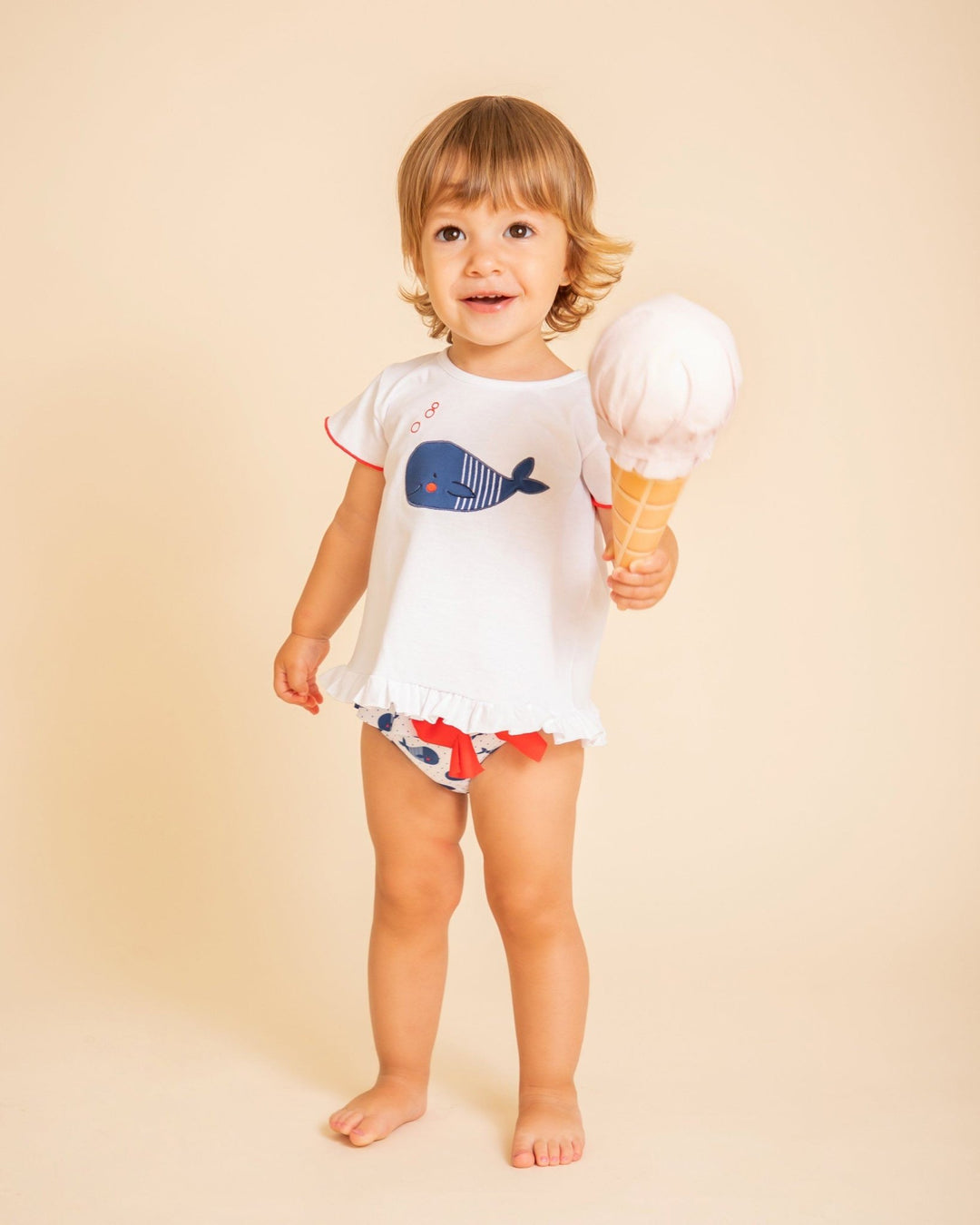 Calamaro "Thalassa" Whale Swimwear - Millie and John