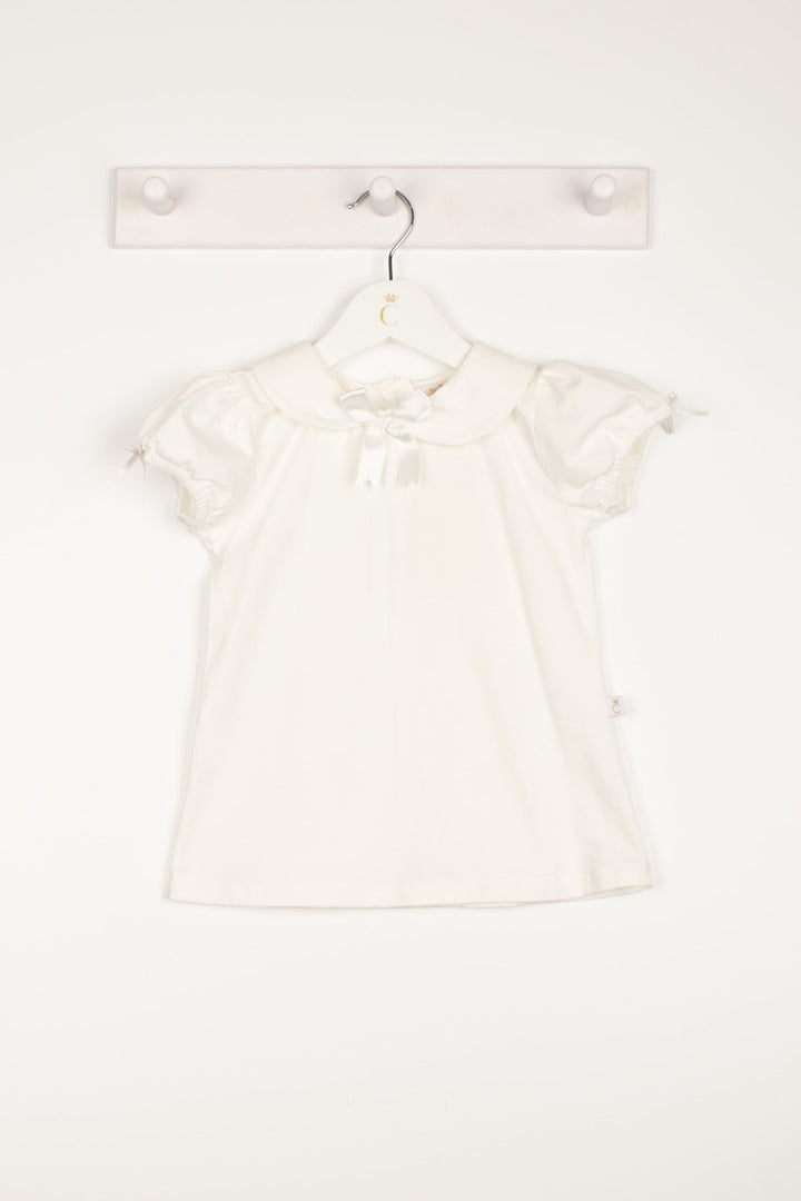 Caramelo Kids "Elise" Ivory T-Shirt - Millie and John