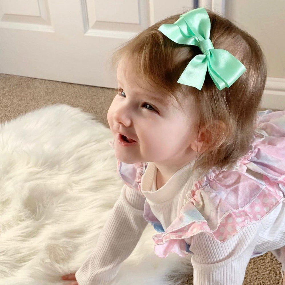 Carvalho Smith x Millie and John Exclusive Pastel Satin Bows - Millie and John