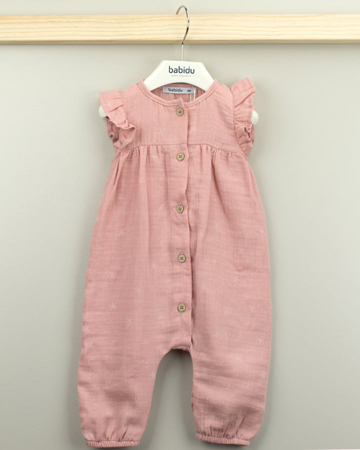 Babidu CHEESECLOTH | Frilled Jumpsuit | Millie and John