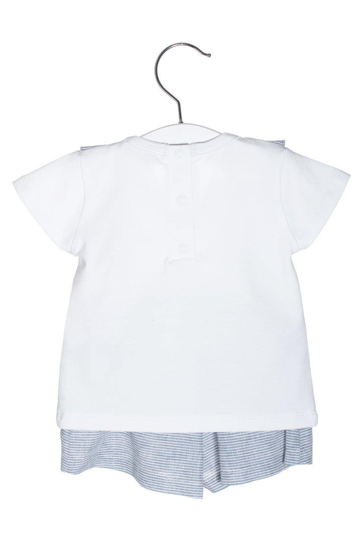 Coccodè "Bronte" Navy Striped T-Shirt & Shorts - Millie and John