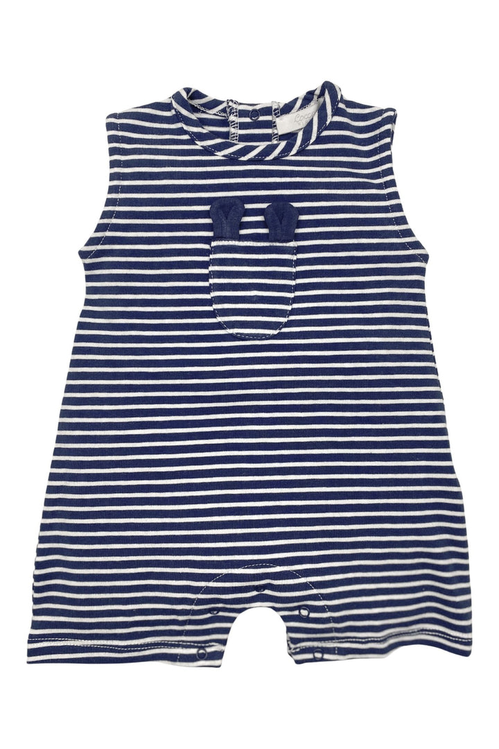 Coccodè "Ira" Sleeveless Striped Romper - Millie and John