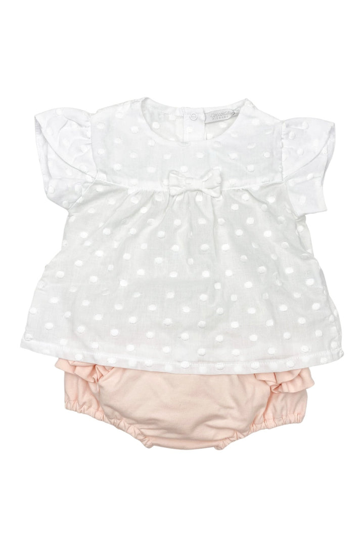 Coccodè "Minerva" Blouse & Ruffle Bloomers - Millie and John