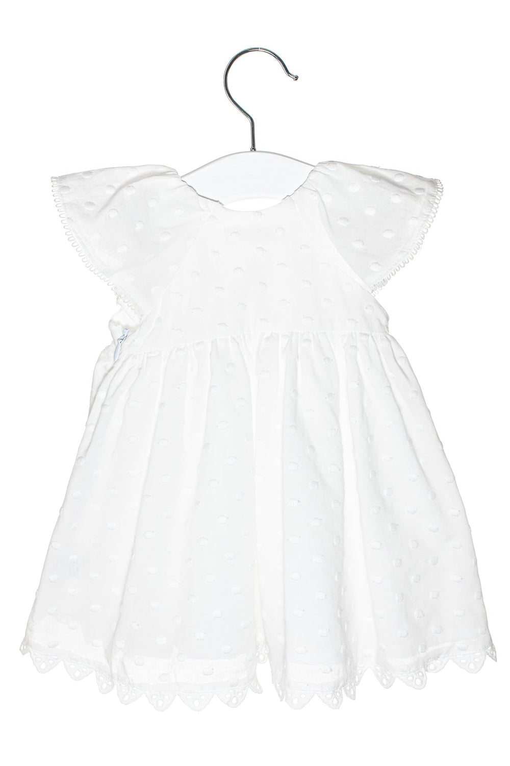 Coccodè "Thalia" White Polka Dot Dress - Millie and John