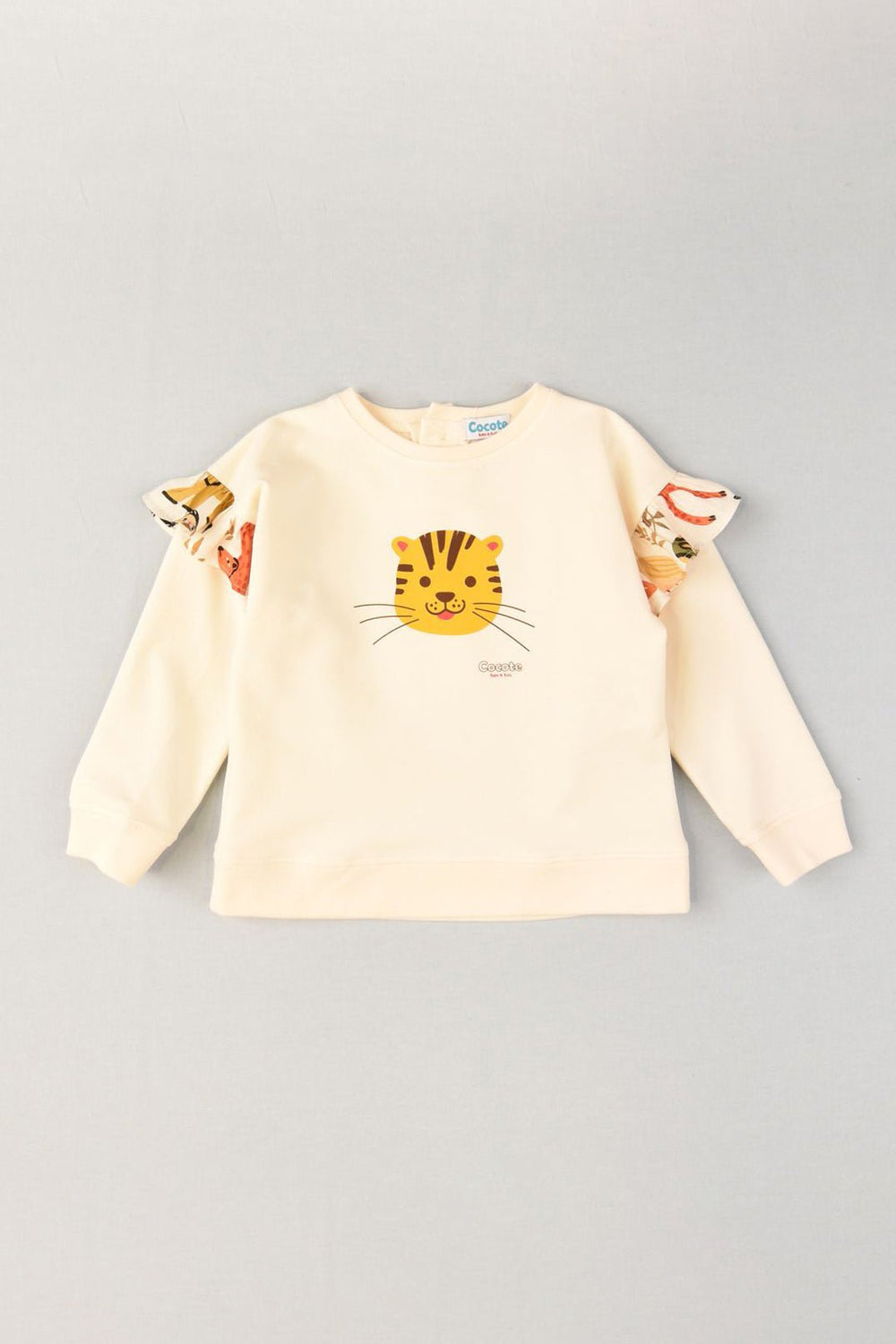 Cocote "Bronte" Cream Tiger Sweatshirt - Millie and John