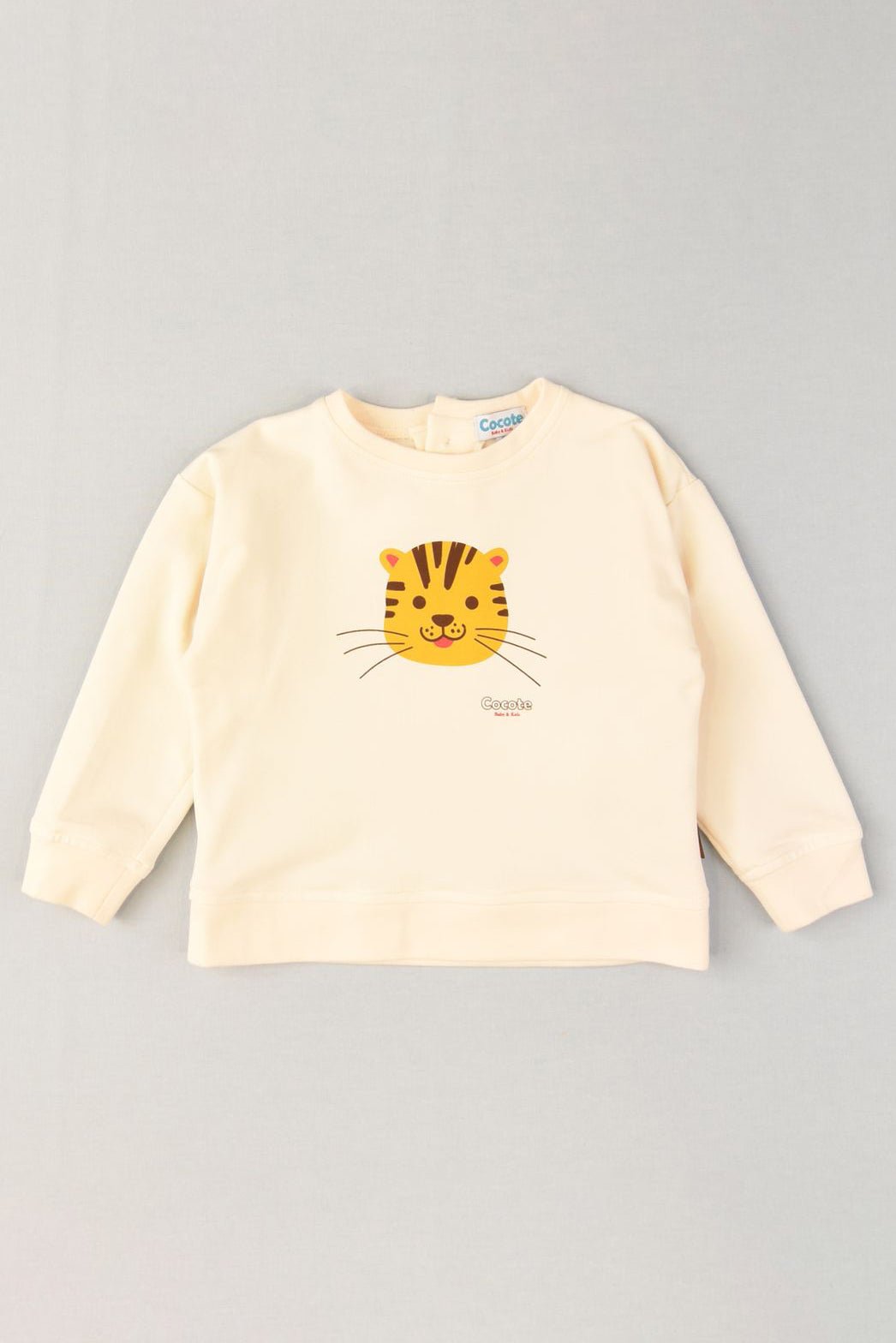 Cocote "Bruno" Cream Tiger Sweatshirt - Millie and John
