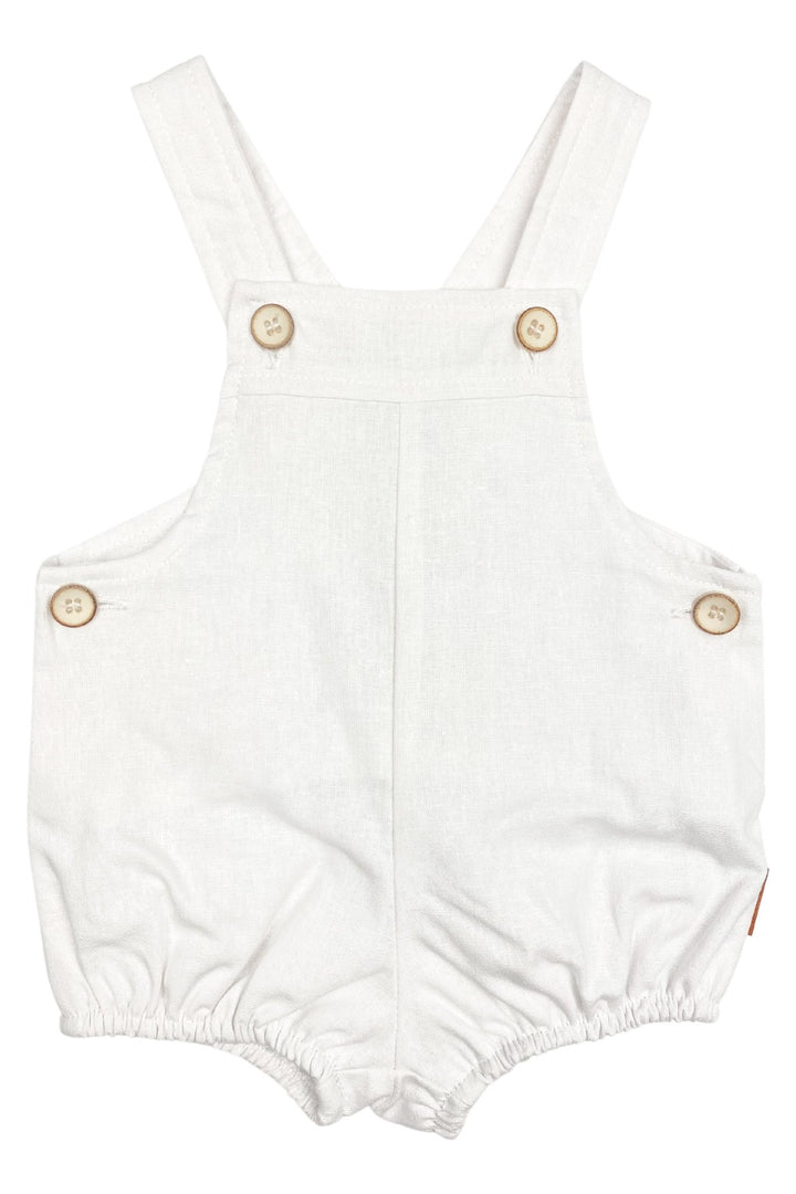 Cocote "Daniel" Linen Dungaree Romper - Millie and John