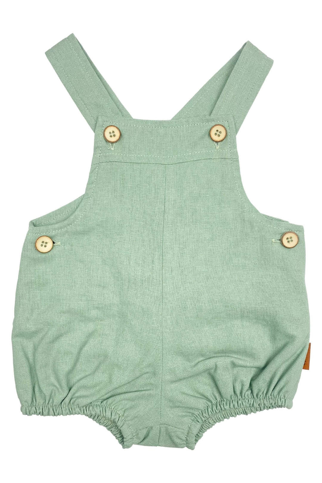 Cocote "Daniel" Linen Dungaree Romper - Millie and John