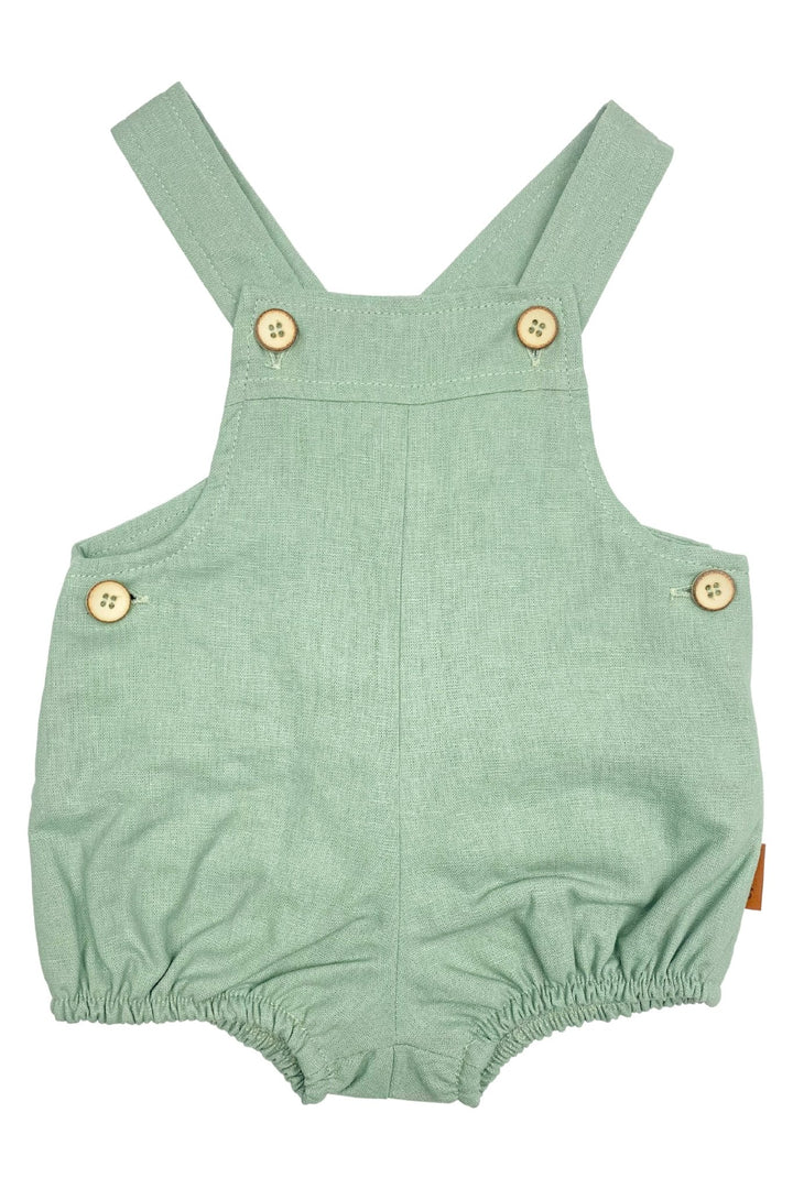 Cocote "Daniel" Linen Dungaree Romper - Millie and John