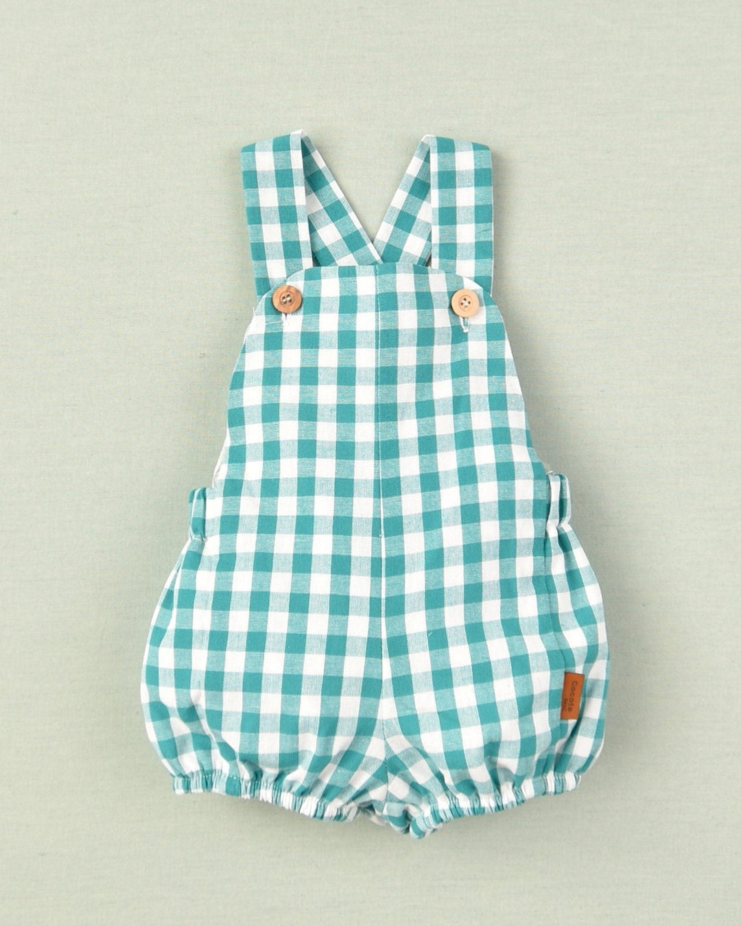 Cocote "Kojo" Gingham Dungarees - Millie and John