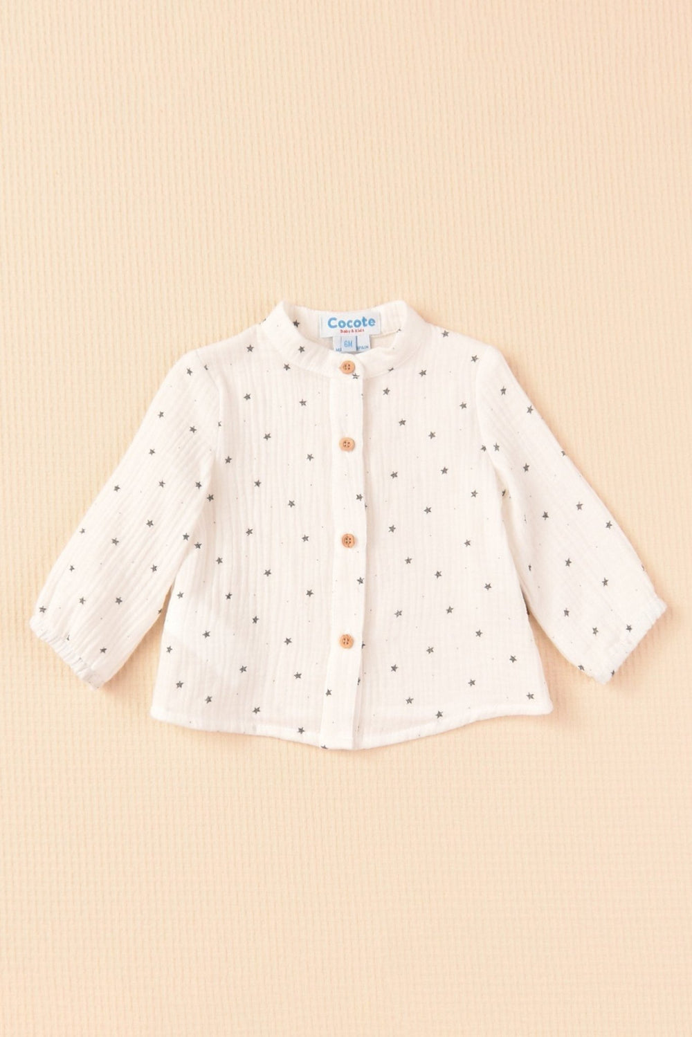 Cocote "Manuel" Star Print Shirt & Charcoal Dungarees - Millie and John