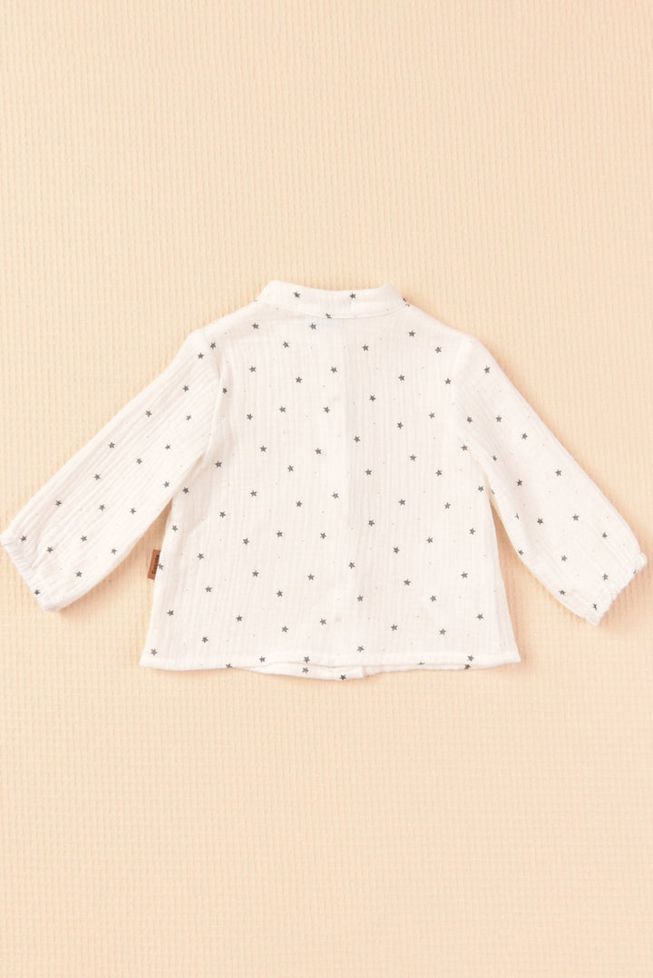 Cocote "Manuel" Star Print Shirt & Charcoal Dungarees - Millie and John