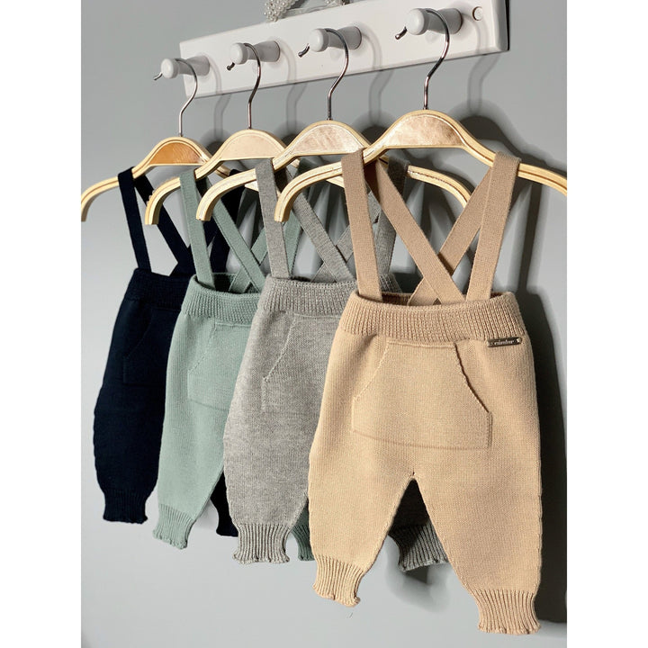 Condor Knitted Trousers with Braces - Millie and John