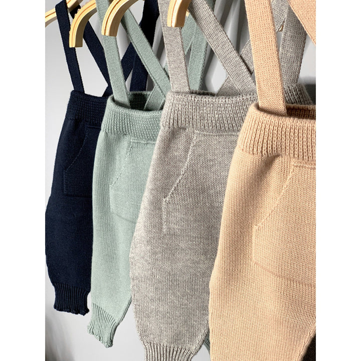 Condor Knitted Trousers with Braces - Millie and John