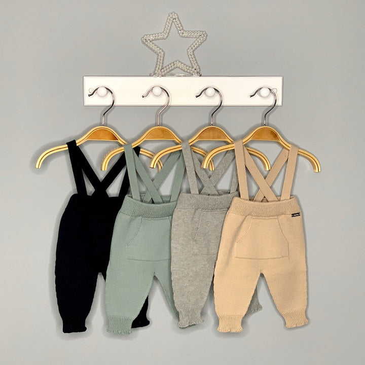 Condor Knitted Trousers with Braces - Millie and John