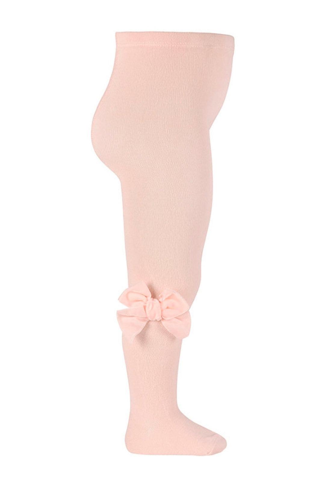 Condor Nude Velvet Bow Tights - Millie and John