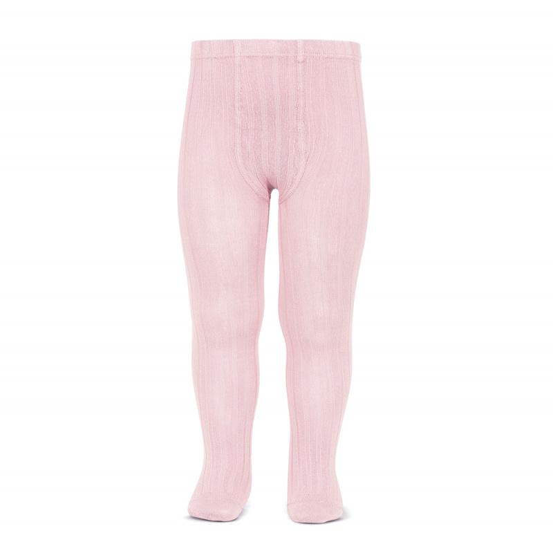 Condor Pink Ribbed Tights - Millie and John