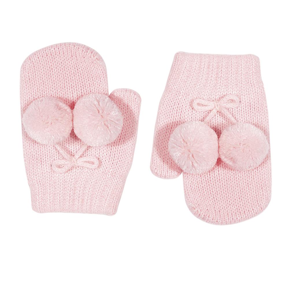 Condor Pom Pom Mittens - Millie and John