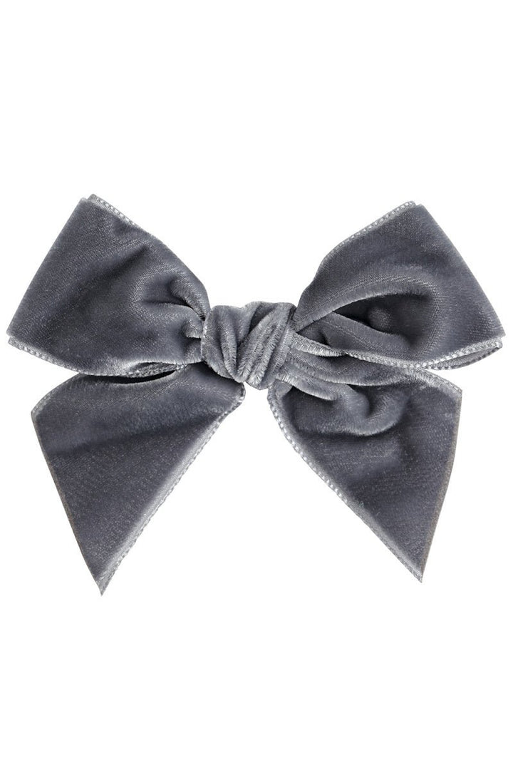 Condor Velvet Bow Hair Clip - Millie and John