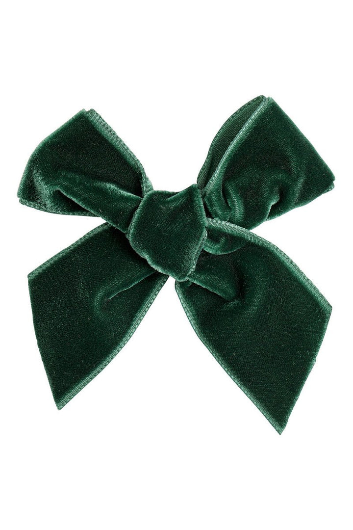 Condor Velvet Bow Hair Clip - Millie and John