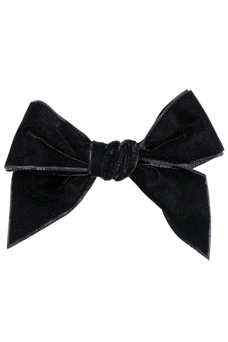 Condor Velvet Bow Hair Clip - Millie and John
