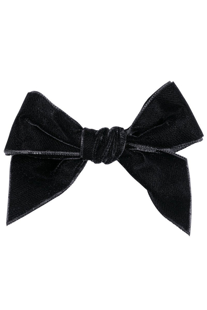 Condor Velvet Bow Hair Clip - Millie and John