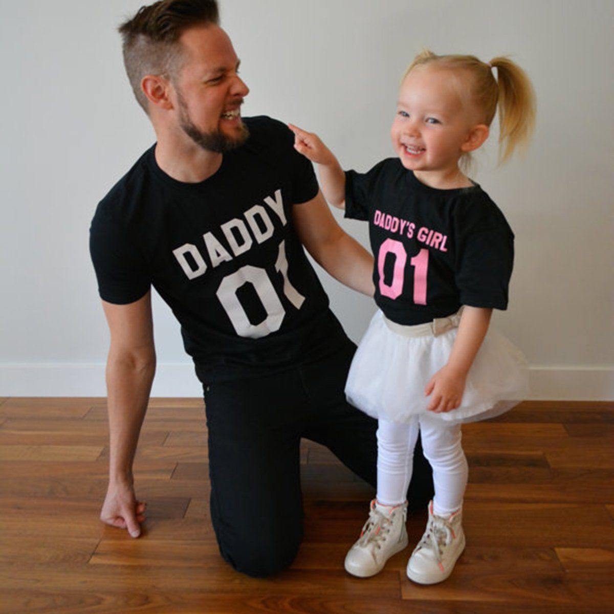 Baby girl and dad matching outlet outfits