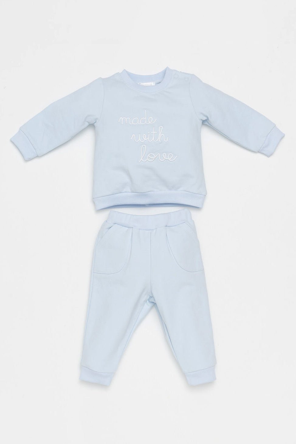 Deolinda "Barnaby" Blue Made with Love Tracksuit - Millie and John