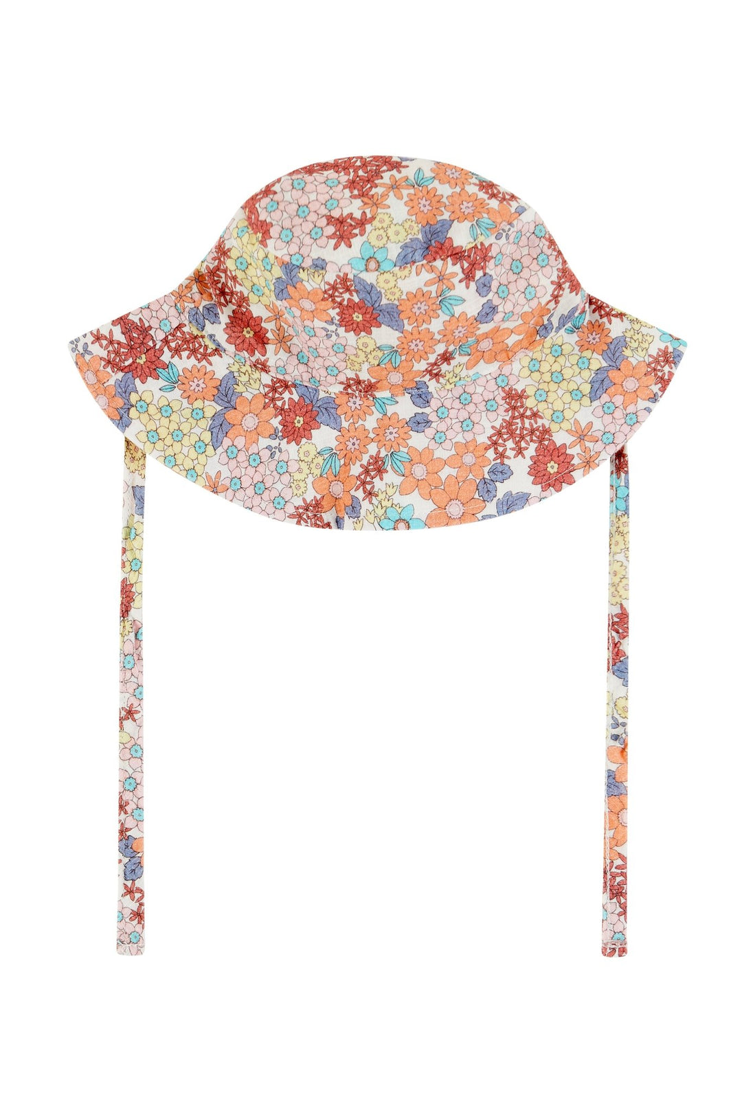 Deolinda Vintage Floral Reversible Sunhat - Millie and John