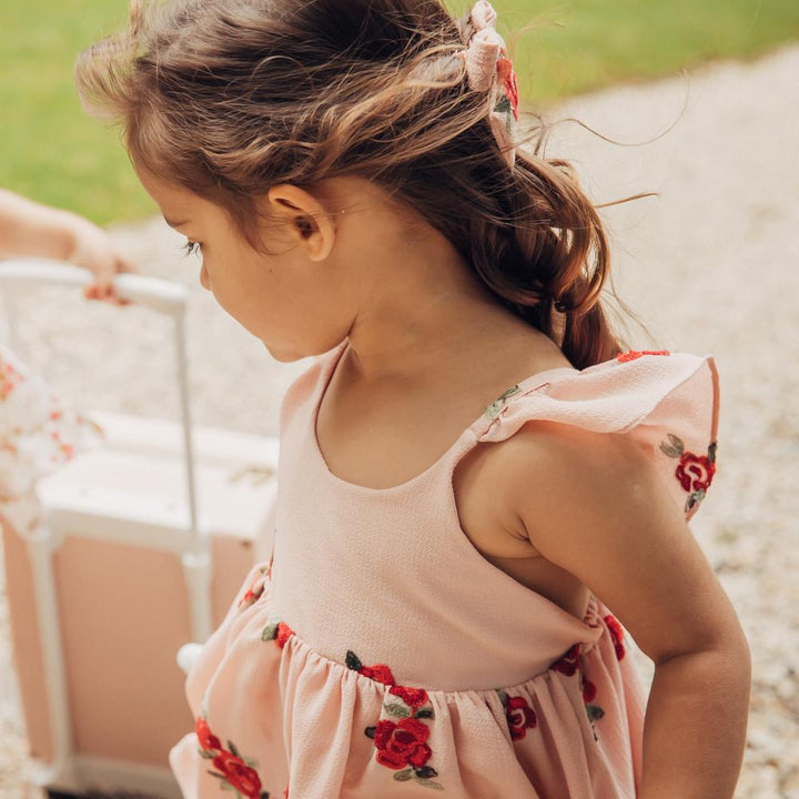 Wish + Wonder "Eliana" Embroidered Floral Dress | Millie and John