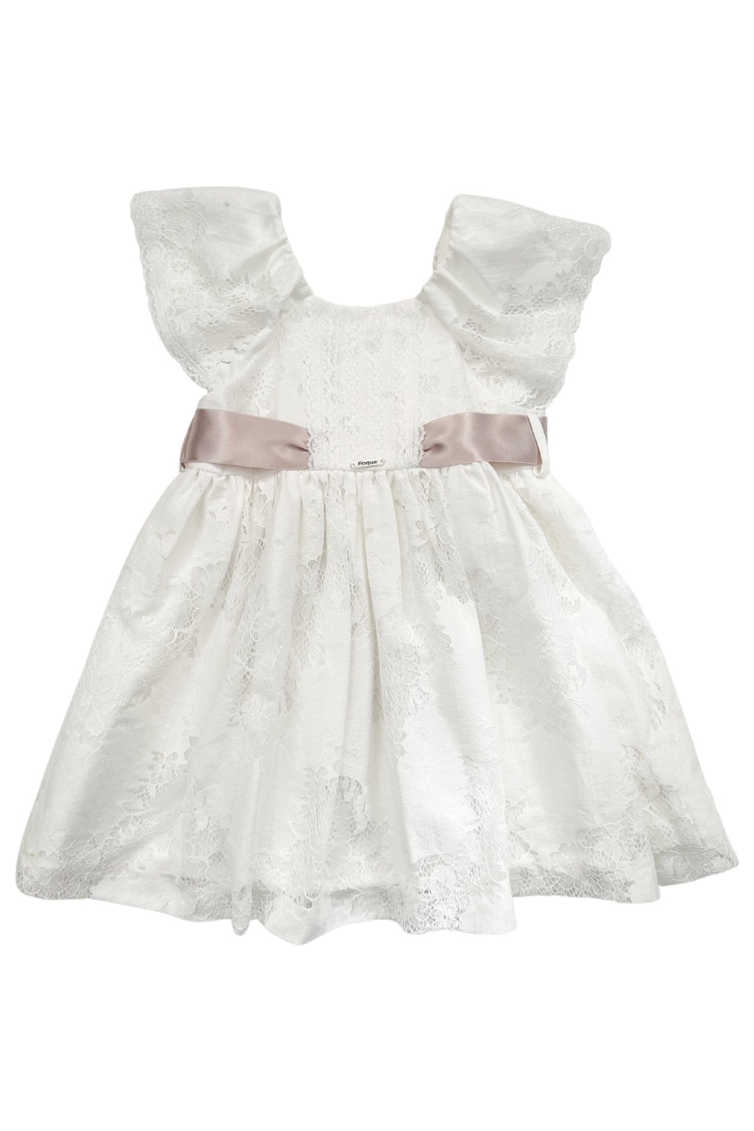 Foque "Dottie" Ivory Lace Dress - Millie and John