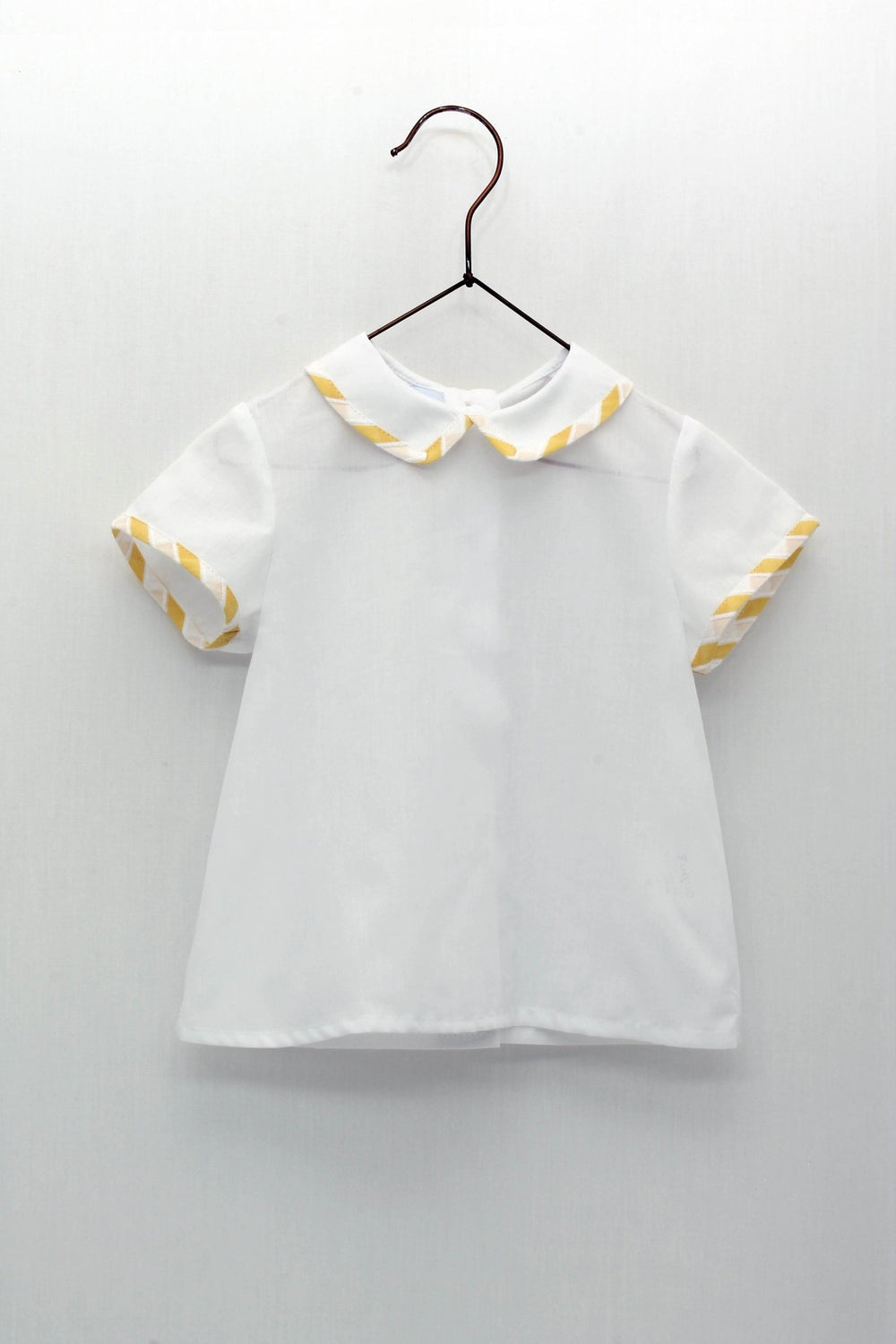 Foque "Sawyer" Lemon Striped Dungarees & Shirt - Millie and John