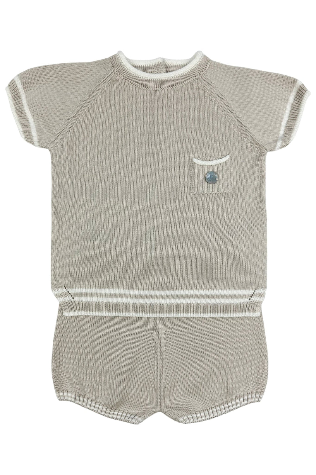 Granlei "Kylo" Stone Knit Top & Shorts - Millie and John