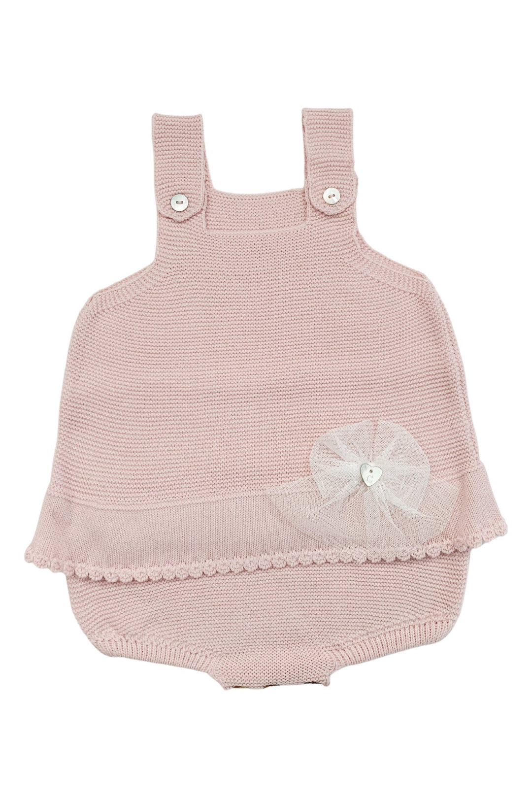 Granlei "Sofia" Dusky Pink Knit Romper - Millie and John